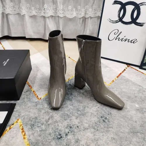 Cheap Yves Saint Laurent YSL Boots For Women #1392964 Replica Wholesale [$158.00 USD] [ITEM#1392964] on Replica Yves Saint Laurent YSL Boots