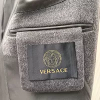 Cheap Versace Coats Long Sleeved For Men #1381958 Replica Wholesale [$314.05 USD] [ITEM#1381958] on Replica Versace Coats