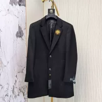 Cheap Versace Coats Long Sleeved For Men #1381959 Replica Wholesale [$314.05 USD] [ITEM#1381959] on Replica Versace Coats