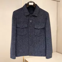 Cheap Prada Coat Long Sleeved For Men #1381961 Replica Wholesale [$205.00 USD] [ITEM#1381961] on Replica Prada Coat
