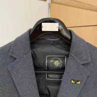 Cheap Fendi Coat Long Sleeved For Men #1381971 Replica Wholesale [$314.05 USD] [ITEM#1381971] on Replica Fendi Coat