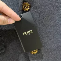 Cheap Fendi Coat Long Sleeved For Men #1381971 Replica Wholesale [$314.05 USD] [ITEM#1381971] on Replica Fendi Coat