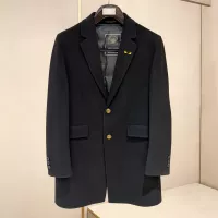Cheap Fendi Coat Long Sleeved For Men #1381972 Replica Wholesale [$314.05 USD] [ITEM#1381972] on Replica Fendi Coat