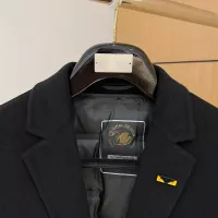 Cheap Fendi Coat Long Sleeved For Men #1381972 Replica Wholesale [$314.05 USD] [ITEM#1381972] on Replica Fendi Coat