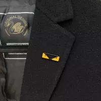 Cheap Fendi Coat Long Sleeved For Men #1381972 Replica Wholesale [$314.05 USD] [ITEM#1381972] on Replica Fendi Coat