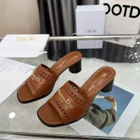 Cheap Christian Dior Slippers For Women #1381999 Replica Wholesale [$92.00 USD] [ITEM#1381999] on Replica Christian Dior Slippers