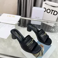 Cheap Christian Dior Slippers For Women #1382000 Replica Wholesale [$92.00 USD] [ITEM#1382000] on Replica Christian Dior Slippers