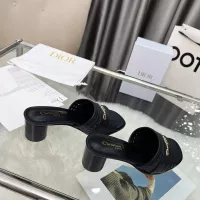 Cheap Christian Dior Slippers For Women #1382000 Replica Wholesale [$92.00 USD] [ITEM#1382000] on Replica Christian Dior Slippers