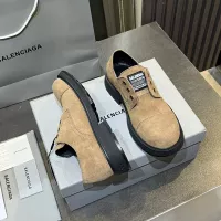 Cheap Balenciaga Leather Shoes For Women #1382015 Replica Wholesale [$125.00 USD] [ITEM#1382015] on Replica Balenciaga Leather Shoes
