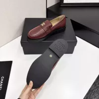 Cheap Chanel Leather Shoes For Women #1382033 Replica Wholesale [$125.00 USD] [ITEM#1382033] on Replica Chanel Leather Shoes