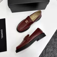 Cheap Chanel Leather Shoes For Women #1382033 Replica Wholesale [$125.00 USD] [ITEM#1382033] on Replica Chanel Leather Shoes