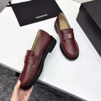Cheap Chanel Leather Shoes For Women #1382033 Replica Wholesale [$125.00 USD] [ITEM#1382033] on Replica Chanel Leather Shoes