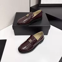 Cheap Chanel Leather Shoes For Women #1382035 Replica Wholesale [$125.00 USD] [ITEM#1382035] on Replica Chanel Leather Shoes