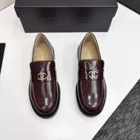 Cheap Chanel Leather Shoes For Women #1382035 Replica Wholesale [$125.00 USD] [ITEM#1382035] on Replica Chanel Leather Shoes