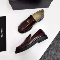 Cheap Chanel Leather Shoes For Women #1382035 Replica Wholesale [$125.00 USD] [ITEM#1382035] on Replica Chanel Leather Shoes