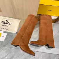 Cheap Fendi Fashion Boots For Women #1382047 Replica Wholesale [$162.00 USD] [ITEM#1382047] on Replica Fendi Fashion Boots