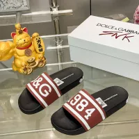 Cheap Dolce &amp; Gabbana D&amp;G Slippers For Men #1382058 Replica Wholesale [$48.00 USD] [ITEM#1382058] on Replica Dolce &amp; Gabbana D&amp;G Slippers