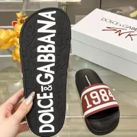 Cheap Dolce &amp; Gabbana D&amp;G Slippers For Men #1382058 Replica Wholesale [$48.00 USD] [ITEM#1382058] on Replica Dolce &amp; Gabbana D&amp;G Slippers