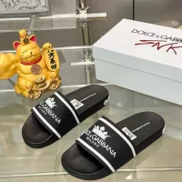 Cheap Dolce &amp; Gabbana D&amp;G Slippers For Men #1382059 Replica Wholesale [$48.00 USD] [ITEM#1382059] on Replica Dolce &amp; Gabbana D&amp;G Slippers