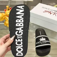 Cheap Dolce &amp; Gabbana D&amp;G Slippers For Men #1382059 Replica Wholesale [$48.00 USD] [ITEM#1382059] on Replica Dolce &amp; Gabbana D&amp;G Slippers
