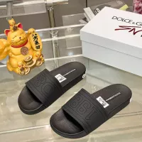 Cheap Dolce &amp; Gabbana D&amp;G Slippers For Men #1382060 Replica Wholesale [$48.00 USD] [ITEM#1382060] on Replica Dolce &amp; Gabbana D&amp;G Slippers