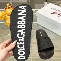 Cheap Dolce &amp; Gabbana D&amp;G Slippers For Men #1382060 Replica Wholesale [$48.00 USD] [ITEM#1382060] on Replica Dolce &amp; Gabbana D&amp;G Slippers