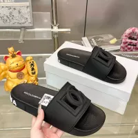 Cheap Dolce &amp; Gabbana D&amp;G Slippers For Men #1382061 Replica Wholesale [$48.00 USD] [ITEM#1382061] on Replica Dolce &amp; Gabbana D&amp;G Slippers