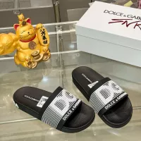 Cheap Dolce &amp; Gabbana D&amp;G Slippers For Men #1382062 Replica Wholesale [$48.00 USD] [ITEM#1382062] on Replica Dolce &amp; Gabbana D&amp;G Slippers