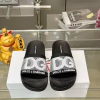 Cheap Dolce &amp; Gabbana D&amp;G Slippers For Men #1382062 Replica Wholesale [$48.00 USD] [ITEM#1382062] on Replica Dolce &amp; Gabbana D&amp;G Slippers