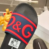 Cheap Dolce &amp; Gabbana D&amp;G Slippers For Men #1382065 Replica Wholesale [$48.00 USD] [ITEM#1382065] on Replica Dolce &amp; Gabbana D&amp;G Slippers