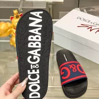 Cheap Dolce &amp; Gabbana D&amp;G Slippers For Men #1382065 Replica Wholesale [$48.00 USD] [ITEM#1382065] on Replica Dolce &amp; Gabbana D&amp;G Slippers
