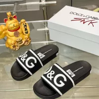 Cheap Dolce &amp; Gabbana D&amp;G Slippers For Men #1382066 Replica Wholesale [$48.00 USD] [ITEM#1382066] on Replica Dolce &amp; Gabbana D&amp;G Slippers