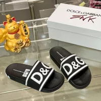 Cheap Dolce &amp; Gabbana D&amp;G Slippers For Men #1382066 Replica Wholesale [$48.00 USD] [ITEM#1382066] on Replica Dolce &amp; Gabbana D&amp;G Slippers