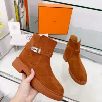 Cheap Hermes Boots For Women #1382114 Replica Wholesale [$100.00 USD] [ITEM#1382114] on Replica Hermes Boots