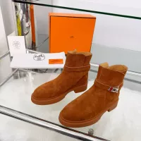 Cheap Hermes Boots For Women #1382114 Replica Wholesale [$100.00 USD] [ITEM#1382114] on Replica Hermes Boots