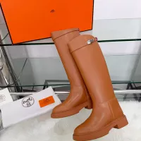 Cheap Hermes Boots For Women #1382136 Replica Wholesale [$118.00 USD] [ITEM#1382136] on Replica Hermes Boots