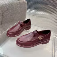 Cheap Chanel Leather Shoes For Women #1382183 Replica Wholesale [$102.00 USD] [ITEM#1382183] on Replica Chanel Leather Shoes