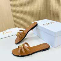 Cheap Christian Dior Slippers For Women #1382199 Replica Wholesale [$82.00 USD] [ITEM#1382199] on Replica Christian Dior Slippers