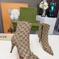 Cheap Gucci Boots For Women #1382242 Replica Wholesale [$132.00 USD] [ITEM#1382242] on Replica Gucci Boots