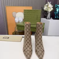 Cheap Gucci Boots For Women #1382242 Replica Wholesale [$132.00 USD] [ITEM#1382242] on Replica Gucci Boots