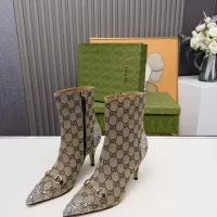 Cheap Gucci Boots For Women #1382244 Replica Wholesale [$135.00 USD] [ITEM#1382244] on Replica Gucci Boots