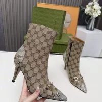 Cheap Gucci Boots For Women #1382244 Replica Wholesale [$135.00 USD] [ITEM#1382244] on Replica Gucci Boots