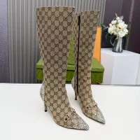 Cheap Gucci Boots For Women #1382247 Replica Wholesale [$172.00 USD] [ITEM#1382247] on Replica Gucci Boots