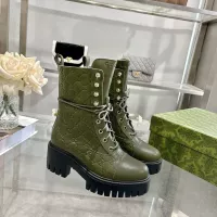 Cheap Gucci Boots For Women #1382255 Replica Wholesale [$128.00 USD] [ITEM#1382255] on Replica Gucci Boots