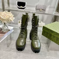 Cheap Gucci Boots For Women #1382255 Replica Wholesale [$128.00 USD] [ITEM#1382255] on Replica Gucci Boots