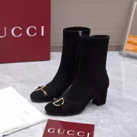 Cheap Gucci Boots For Women #1382273 Replica Wholesale [$140.00 USD] [ITEM#1382273] on Replica Gucci Boots