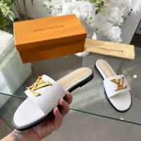 Cheap Louis Vuitton Slippers For Women #1382283 Replica Wholesale [$82.00 USD] [ITEM#1382283] on Replica Louis Vuitton Slippers
