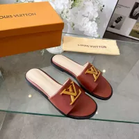 Cheap Louis Vuitton Slippers For Women #1382289 Replica Wholesale [$82.00 USD] [ITEM#1382289] on Replica Louis Vuitton Slippers