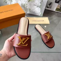 Cheap Louis Vuitton Slippers For Women #1382289 Replica Wholesale [$82.00 USD] [ITEM#1382289] on Replica Louis Vuitton Slippers