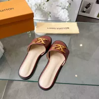 Cheap Louis Vuitton Slippers For Women #1382289 Replica Wholesale [$82.00 USD] [ITEM#1382289] on Replica Louis Vuitton Slippers